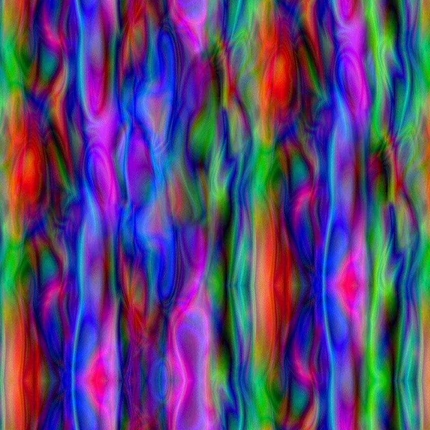 Space Nebula Fabric Cotton Material Galaxy Textile Cosmic Pattern Colorful Universe Design Purple Blue Green Red Pink Streaks Abstract Flowing Art Quilting Supply Sewing Project Material Craft Store Premium Quality Yardage Continuous Cut