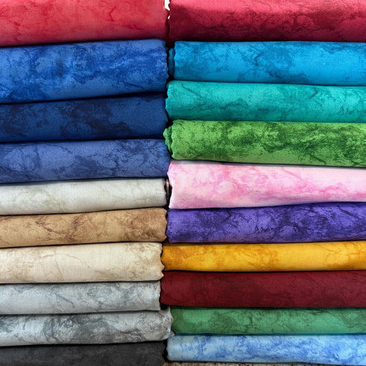 Marble Blender Fabric 3 Yard Cut 108 Inch Quilt Backing Cotton Quilting Fabric Wide back Material Precut 3 Yard Piece Many Colors Available