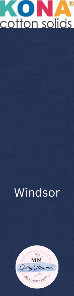 Solid Navy Fabric Cotton Broadcloth Premium Quality Quilting Material Sewing Projects Windsor Blue Yardage Continuous Cut Wide Width Cloth Craft Supply Essential Robert Kaufman Kona Collection Apparel Dressmaking Textile Half Yard