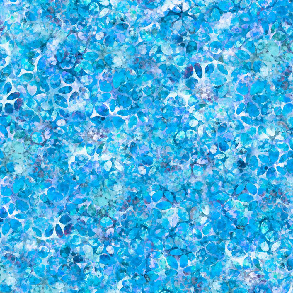 Watercolor Kaleidoscope Fabric Digital Print Cotton Material Quilting Weight Modern Design Sewing Project Craft Supply Soft Cotton Dress