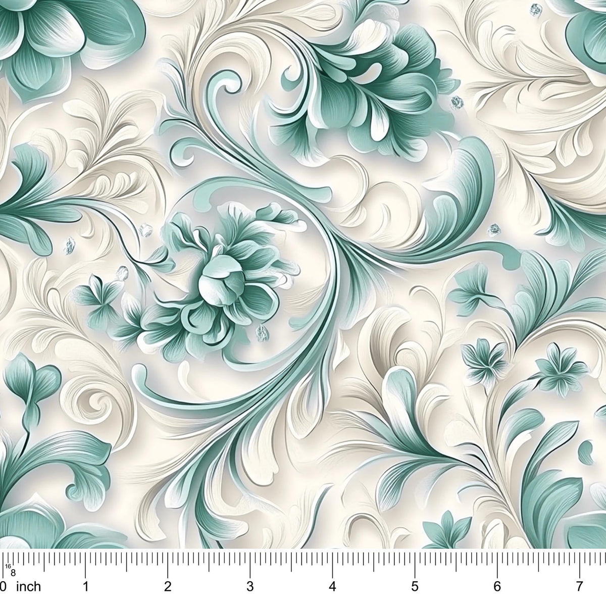 Fabric By Yard Cotton Quilting Material Fat Quarter Bundle Teal Birthday Cake Print Patchwork Cloth Piece Sewing Supply Craft Textile Diy Project Material Celebration Theme Novelty Print Fabric Handmade Quilt Making Essential Sewing Craft