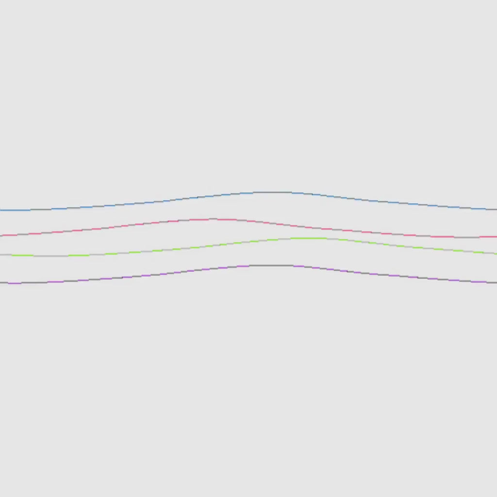 Computerized Quilting Smooth Wave Design Pattern Digital Download File Format Guide Modern Edge to Edge Pantograph Extended Width Curve